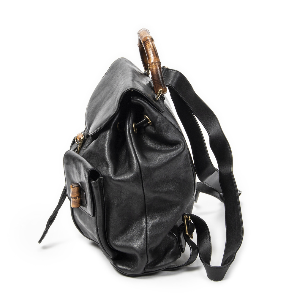 Gucci Large Bamboo Backpack - Picture 3 of 11
